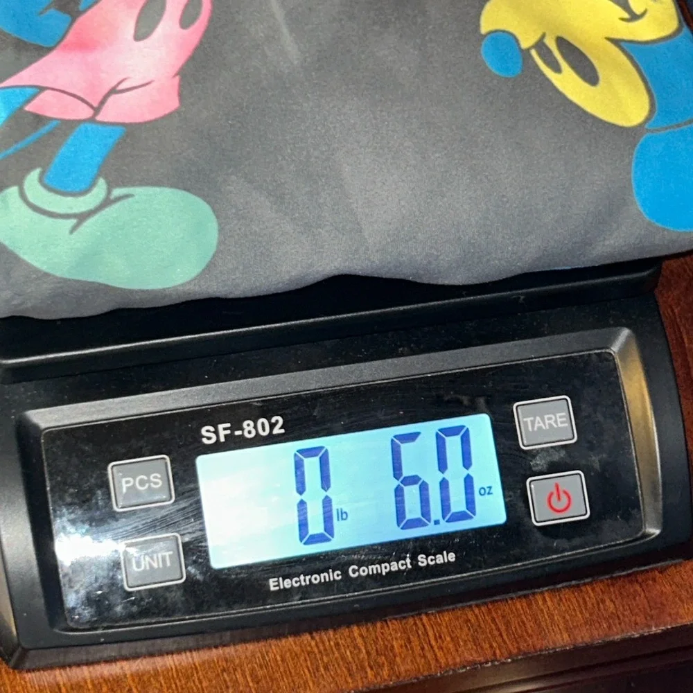Mens Neff Disney Mickey Mouse Psychedelic Swim Board Short Size Small Pockets